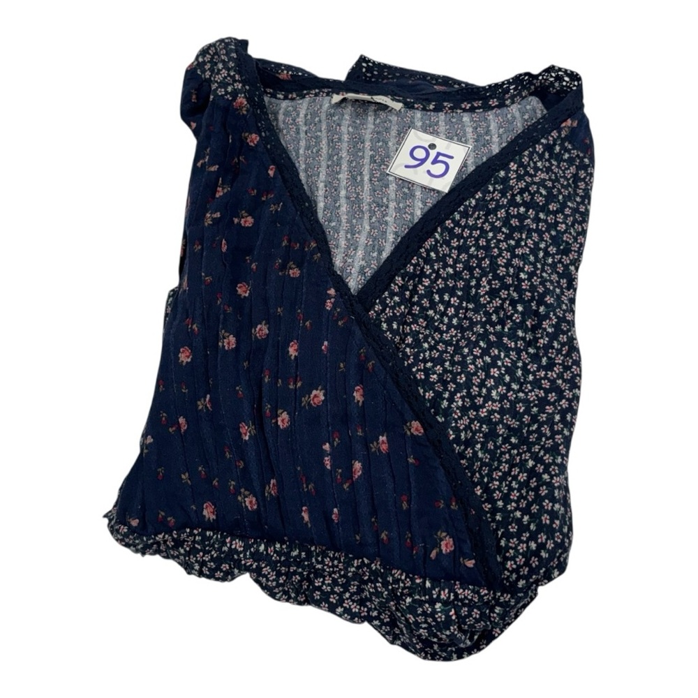 American Eagle Outfitters Navy Floral Mini Dress - Picture 7 of 7